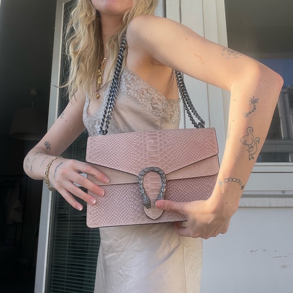 Faux Crocodile Crossbody Bag - Picture 5 of 7